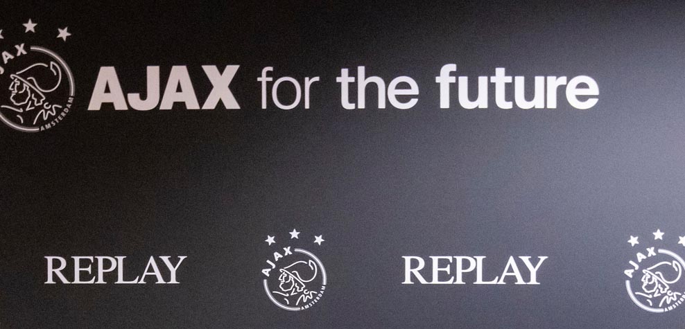 AFC AJAX TEAMS UP WITH AND IS DRESSED BY REPLAY